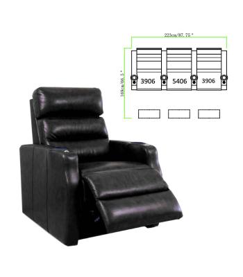 Cogworks Design Studio Cinema Chairs - Row of 3